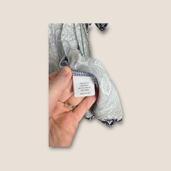 Sloane Rogue Boho Lace Detail Kimono Cardigan Size Medium - Picture 6 of 6